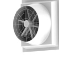 Échappement industriel et ventilateur de ventilation Éventail de pression négative